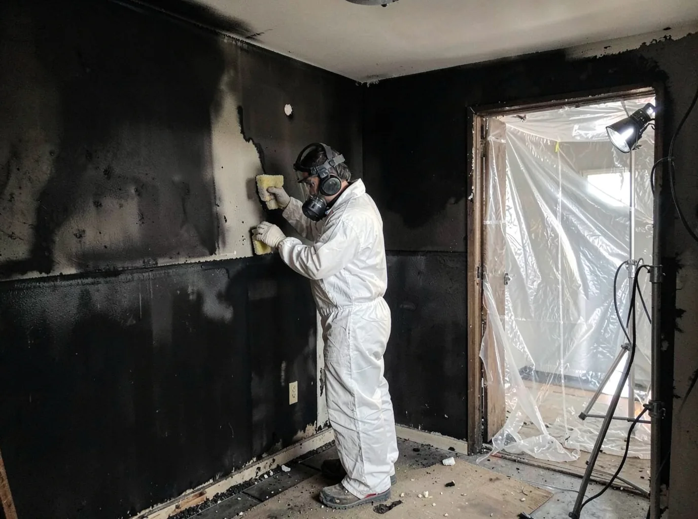 Fire Damage Restoration company in Mccool, MS